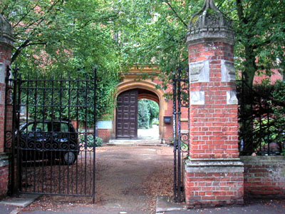 Gate of Ridley Hall